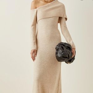 Cult Gaia Lydia asymmetric off the shoulder dress
